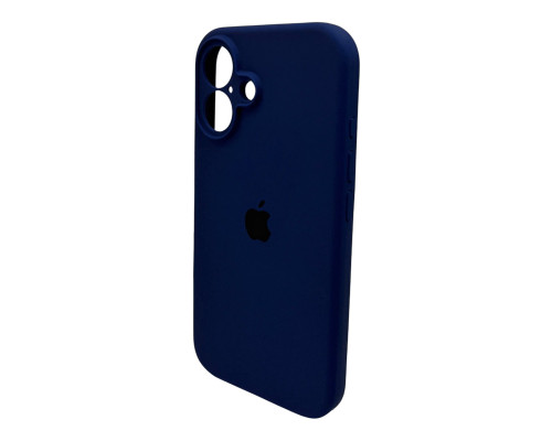 Чохол для смартфона Silicone Full Case AA Camera Protect for Apple iPhone 16 39,Navy Blue (FullAAi16-39)