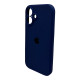 Чохол для смартфона Silicone Full Case AA Camera Protect for Apple iPhone 16 39,Navy Blue (FullAAi16-39)