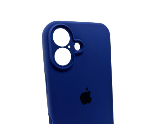 Чохол для смартфона Silicone Full Case AA Camera Protect for Apple iPhone 16 39,Navy Blue (FullAAi16-39)