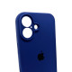 Чохол для смартфона Silicone Full Case AA Camera Protect for Apple iPhone 16 39,Navy Blue (FullAAi16-39)