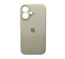 Чохол для смартфона Silicone Full Case AA Camera Protect for Apple iPhone 16 9,Antique White (FullAAi16-9)