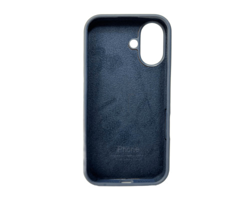 Чохол для смартфона Silicone Full Case AA Open Cam for Apple iPhone 16 7,Dark Blue (FullOpeAAi16-7)