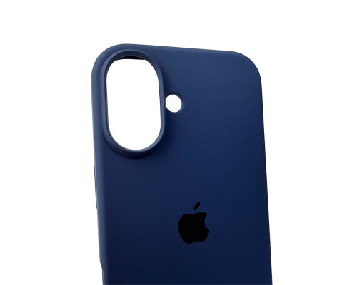 Чохол для смартфона Silicone Full Case AA Open Cam for Apple iPhone 16 7,Dark Blue (FullOpeAAi16-7)