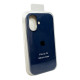 Чохол для смартфона Silicone Full Case AA Open Cam for Apple iPhone 16 7,Dark Blue (FullOpeAAi16-7)