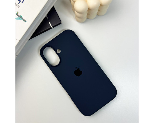 Чохол для смартфона Silicone Full Case AA Open Cam for Apple iPhone 16 7,Dark Blue (FullOpeAAi16-7)