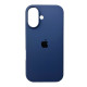 Чохол для смартфона Silicone Full Case AA Open Cam for Apple iPhone 16 7,Dark Blue (FullOpeAAi16-7)