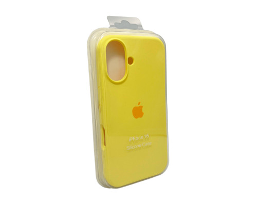Чохол для смартфона Silicone Full Case AA Open Cam for Apple iPhone 16 25,Flash (FullOpenAAi16-25)