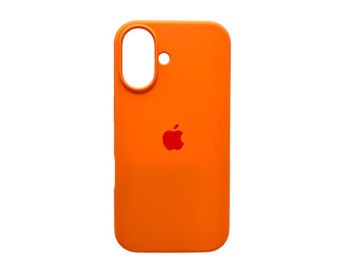 Чохол для смартфона Silicone Full Case AA Open Cam for Apple iPhone 16 34,Papaya (FullOpenAAi16-34)