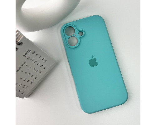Чохол для смартфона Silicone Full Case AA Camera Protect for Apple iPhone 16 17,Sea Blue (FullAAi16-17)