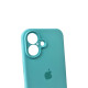 Чохол для смартфона Silicone Full Case AA Camera Protect for Apple iPhone 16 17,Sea Blue (FullAAi16-17)