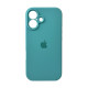Чохол для смартфона Silicone Full Case AA Camera Protect for Apple iPhone 16 17,Sea Blue (FullAAi16-17)