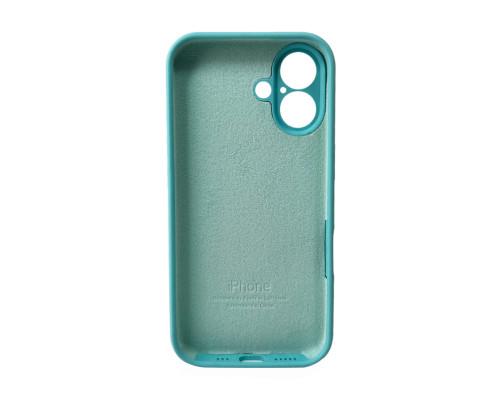 Чохол для смартфона Silicone Full Case AA Camera Protect for Apple iPhone 16 17,Sea Blue (FullAAi16-17)