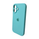 Чохол для смартфона Silicone Full Case AA Camera Protect for Apple iPhone 16 17,Sea Blue (FullAAi16-17)