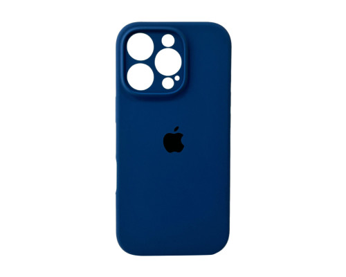 Чохол для смартфона Silicone Full Case AA Camera Protect for Apple iPhone 16 Pro 16,Blue (FullAAi16P-16)