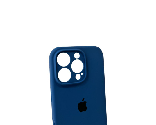 Чохол для смартфона Silicone Full Case AA Camera Protect for Apple iPhone 16 Pro 16,Blue (FullAAi16P-16)