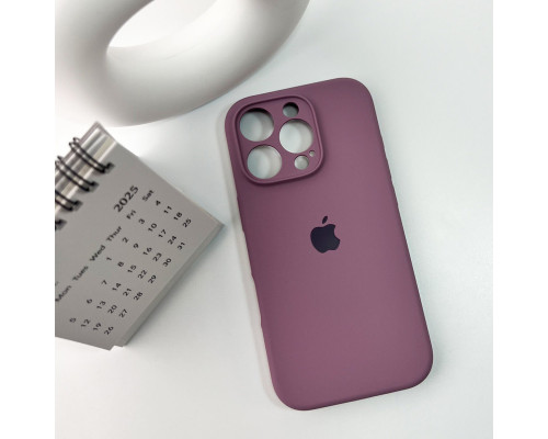 Чохол для смартфона Silicone Full Case AA Camera Protect for Apple iPhone 16 Pro 36,Blackcurrant (FullAAi16P-36)