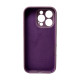 Чохол для смартфона Silicone Full Case AA Camera Protect for Apple iPhone 16 Pro 36,Blackcurrant (FullAAi16P-36)