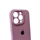 Чохол для смартфона Silicone Full Case AA Camera Protect for Apple iPhone 16 Pro 36,Blackcurrant (FullAAi16P-36)