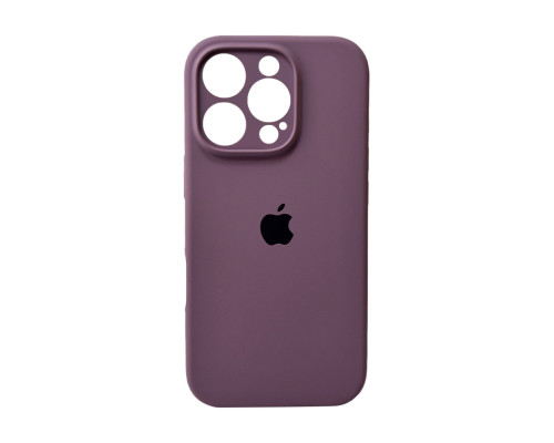Чохол для смартфона Silicone Full Case AA Camera Protect for Apple iPhone 16 Pro 36,Blackcurrant (FullAAi16P-36)