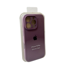 Чохол для смартфона Silicone Full Case AA Camera Protect for Apple iPhone 16 Pro 36,Blackcurrant (FullAAi16P-36)