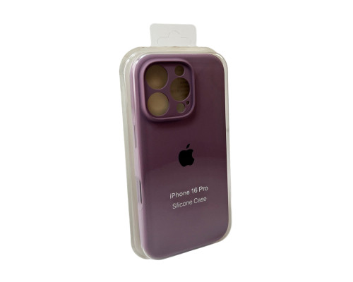 Чохол для смартфона Silicone Full Case AA Camera Protect for Apple iPhone 16 Pro 36,Blackcurrant (FullAAi16P-36)