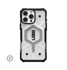 Чохол для смартфона UAG AAA Pathfinder Mag Clear for Apple iPhone 16 Pro Max Grey (UAGPTCL16ProMaxGrey)