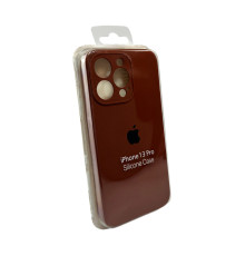 Чохол для смартфона Silicone Full Case AA Camera Protect for Apple iPhone 13 Pro 42,Saddle Brown (FullAAi13P-42)