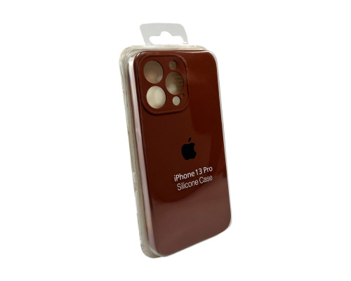 Чохол для смартфона Silicone Full Case AA Camera Protect for Apple iPhone 13 Pro 42,Saddle Brown (FullAAi13P-42)