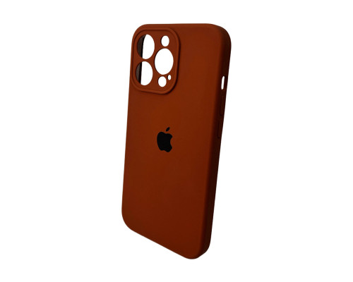 Чохол для смартфона Silicone Full Case AA Camera Protect for Apple iPhone 13 Pro 42,Saddle Brown (FullAAi13P-42)