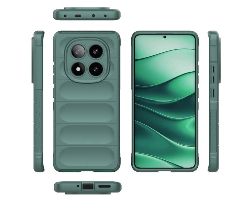 Чохол для смартфона Cosmic Magic Shield for Xiaomi Redmi Note 14 Pro Plus 5G Dark Green (MagicShXiNo14p+Green)