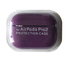 Чохол для AirPods PRO 2 SILICONE CASE/MICROFIBER Purple mag-200000143123839277