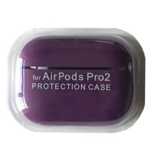 Чохол для AirPods PRO 2 SILICONE CASE/MICROFIBER Purple mag-200000143123839277