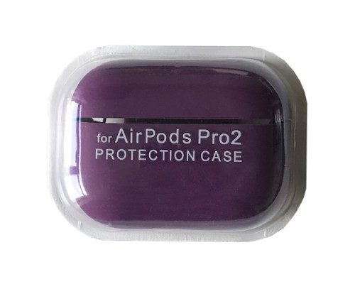 Чохол для AirPods PRO 2 SILICONE CASE/MICROFIBER Purple mag-200000143123839277
