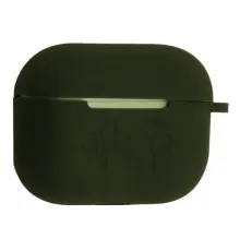 Чохол для AirPods PRO 2 силіконовий LOGO 2в1(+ карабин) тех.пак Virid mag-2000001606346138391