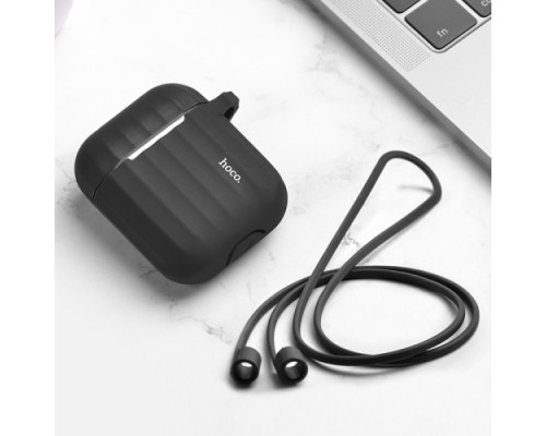 Чохол для навушників HOCO WB10 APs1/2 silicone case black mag-693147470899134973