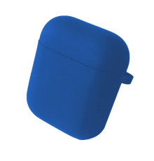 Чохол для AirPods 1/2 SILICONE CASE/MICROFIBER Blue mag-200000129422215744