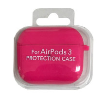 Чохол для AirPods 3 SILICONE CASE/MICROFIBER Hot pink mag-200000137081099813