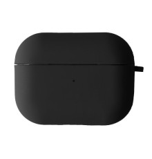 Чохол для AirPods PRO SILICONE CASE/MICROFIBER Black mag-2000001320471139240