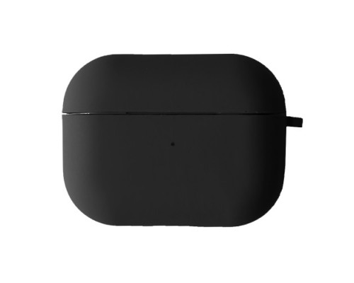 Чохол для AirPods PRO SILICONE CASE/MICROFIBER Black mag-2000001320471139240
