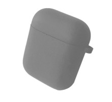 Чохол для AirPods 1/2 SILICONE CASE/MICROFIBER Grey mag-2000001320433139229