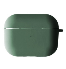 Чохол для AirPods PRO SILICONE CASE/MICROFIBER Pine green mag-200000132060038679
