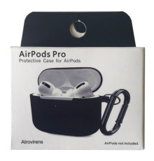 Чохол для AirPods Pro Silicone Slim (+ карабин) NEW BOX Atrovirens mag-2000001458532132861