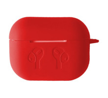 Чохол для AirPods PRO 2 силіконовий LOGO 2в1(+ карабин) тех.пак Red mag-2000001432822138359