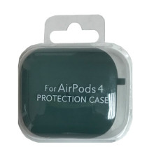 Чохол для AirPods 4 SILICONE CASE/MICROFIBER Pine green mag-2000001553763131885