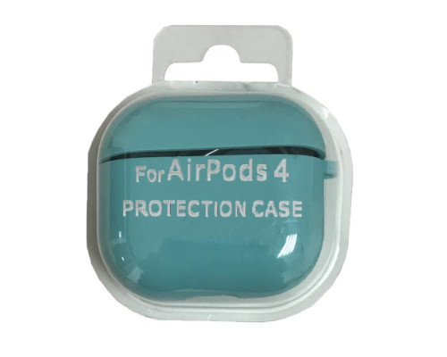 Чохол для AirPods 4 SILICONE CASE/MICROFIBER Light blue mag-2000001553718138079