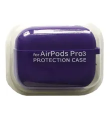 Чохол для AirPods PRO 3 SILICONE CASE/MICROFIBER Violet mag-2000001641026144598