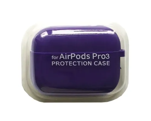 Чохол для AirPods PRO 3 SILICONE CASE/MICROFIBER Violet mag-2000001641026144598