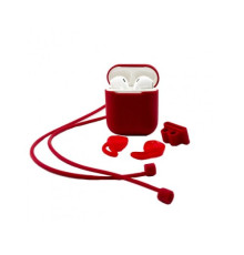 Чохол для навушників XO Lightning AirPods Silicone earphone cover Червоний mag-692068086542019088