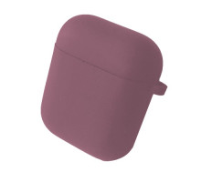 Чохол для AirPods 1/2 SILICONE CASE/MICROFIBER Blueberry mag-200000129423915745