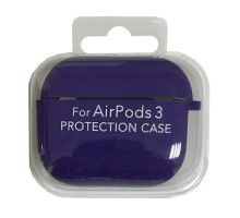 Чохол для AirPods 3 SILICONE CASE/MICROFIBER Violet mag-200000137082799814